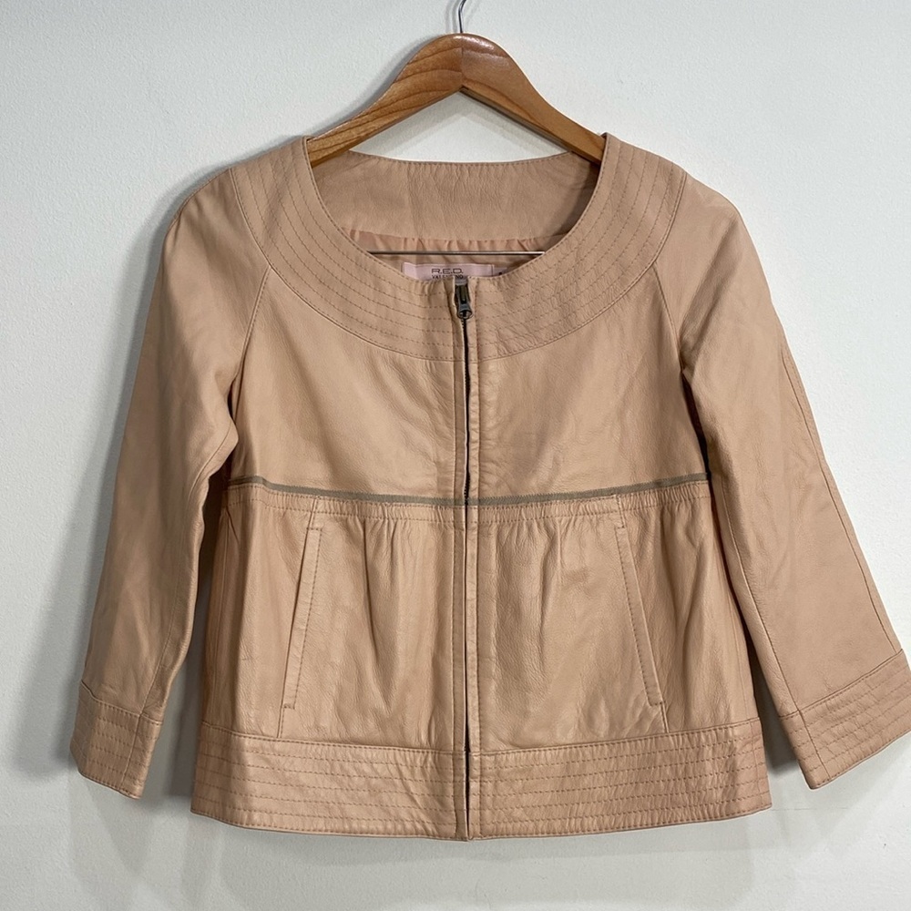 Vtg Valentino Jacket pink R.E.D Women's European 38/US 8 Soft Pink